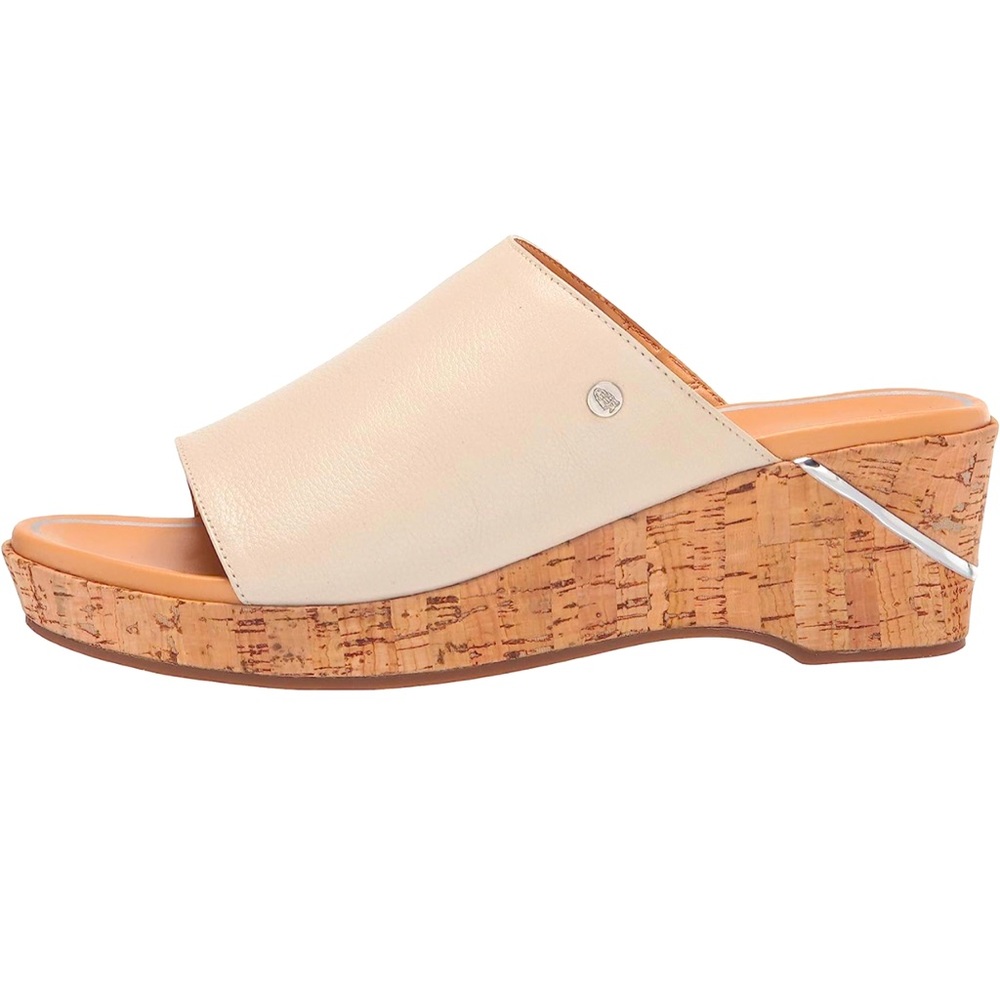 Hush Puppies - Maya Slide - US Size 8.5 - Light Stone Leather